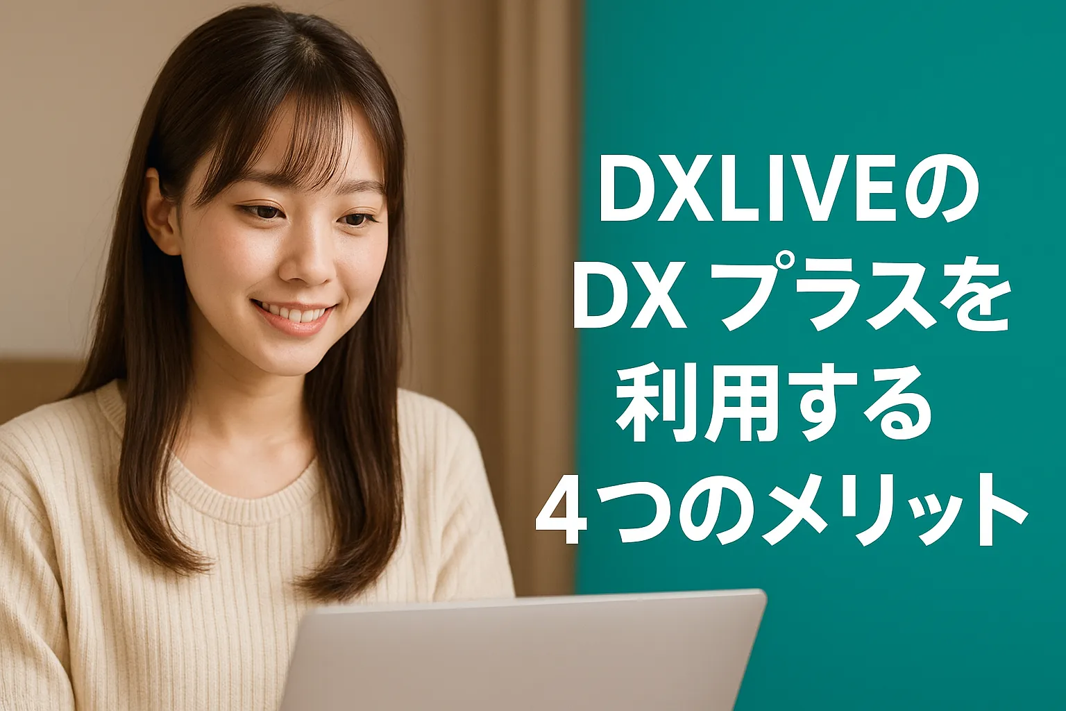 DXLIVEのDXプラスを利用する4つのメリット