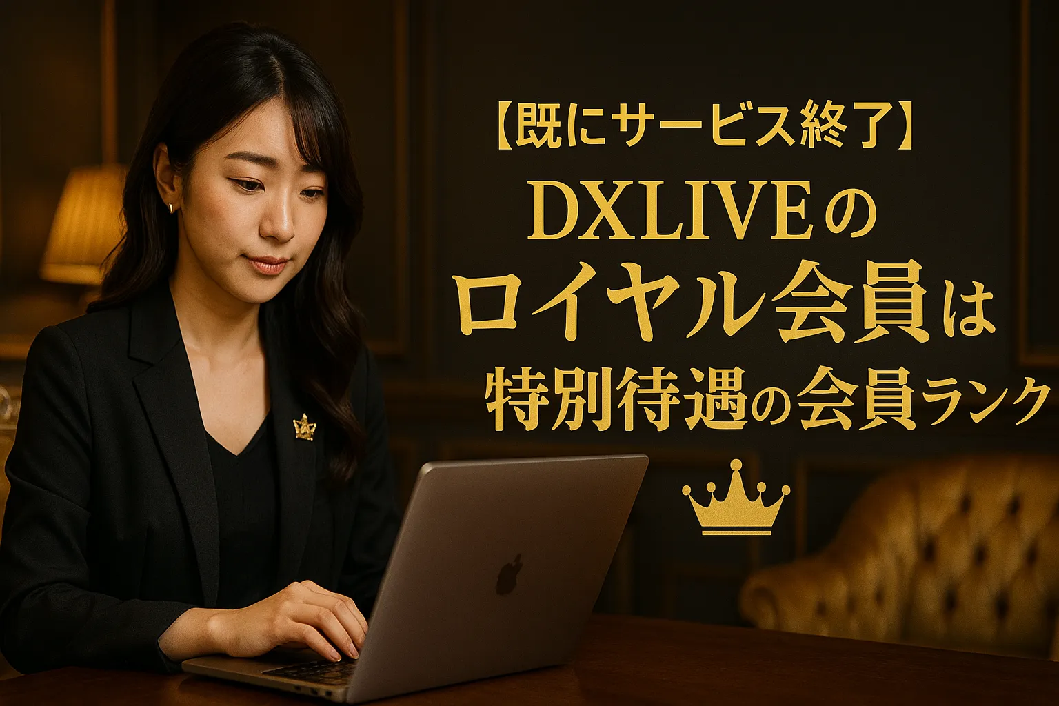 【既にサービス終了】DXLIVEのロイヤル会員は特別待遇の会員ランク
