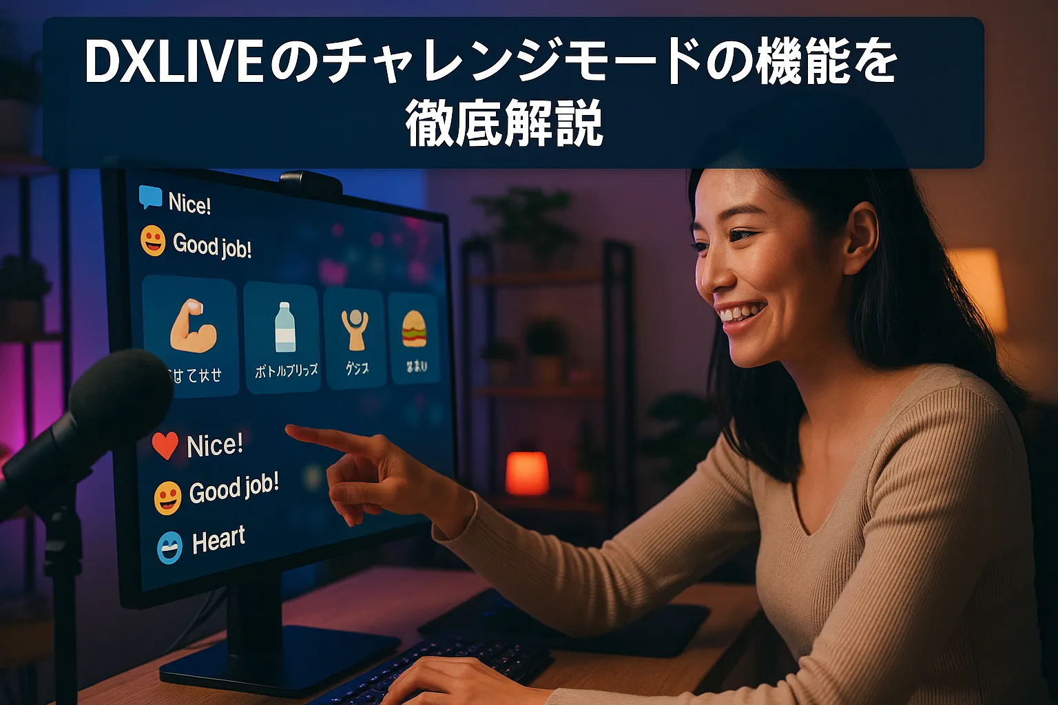 DXLIVEのチャレンジモードの機能を徹底解説