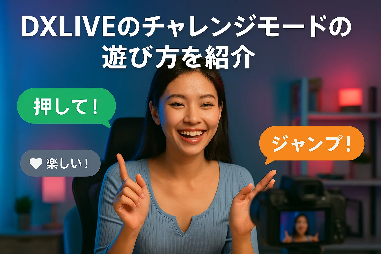 DXLIVEのチャレンジモードの遊び方を紹介