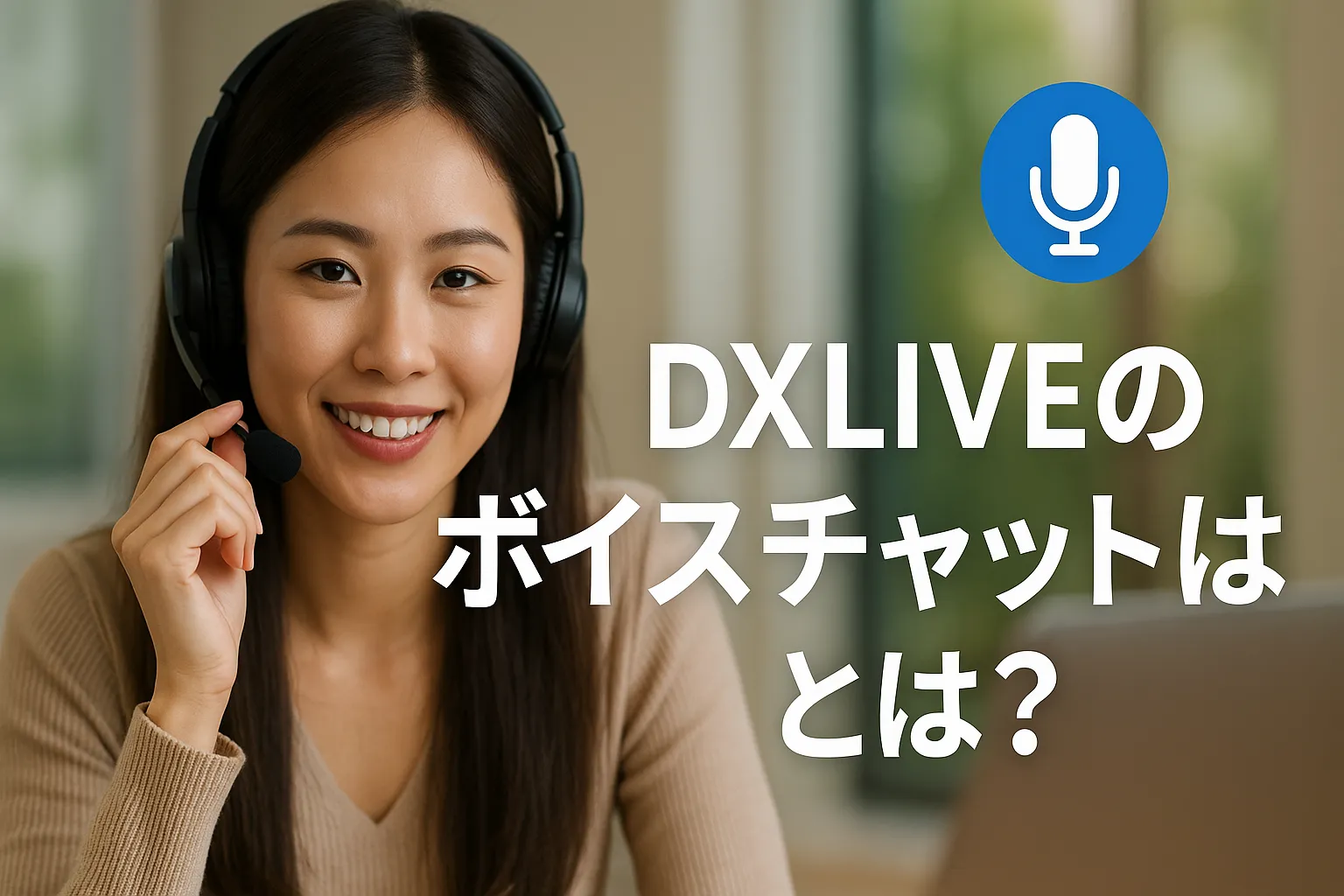 DXLIVEのボイスチャットとは？