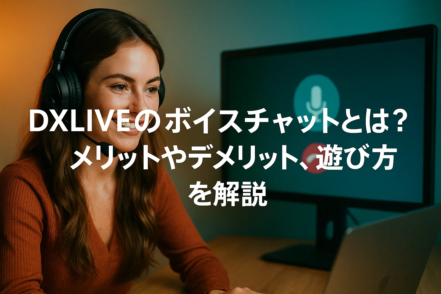 DXLIVEのボイスチャットとは？メリットやデメリット、遊び方を解説
