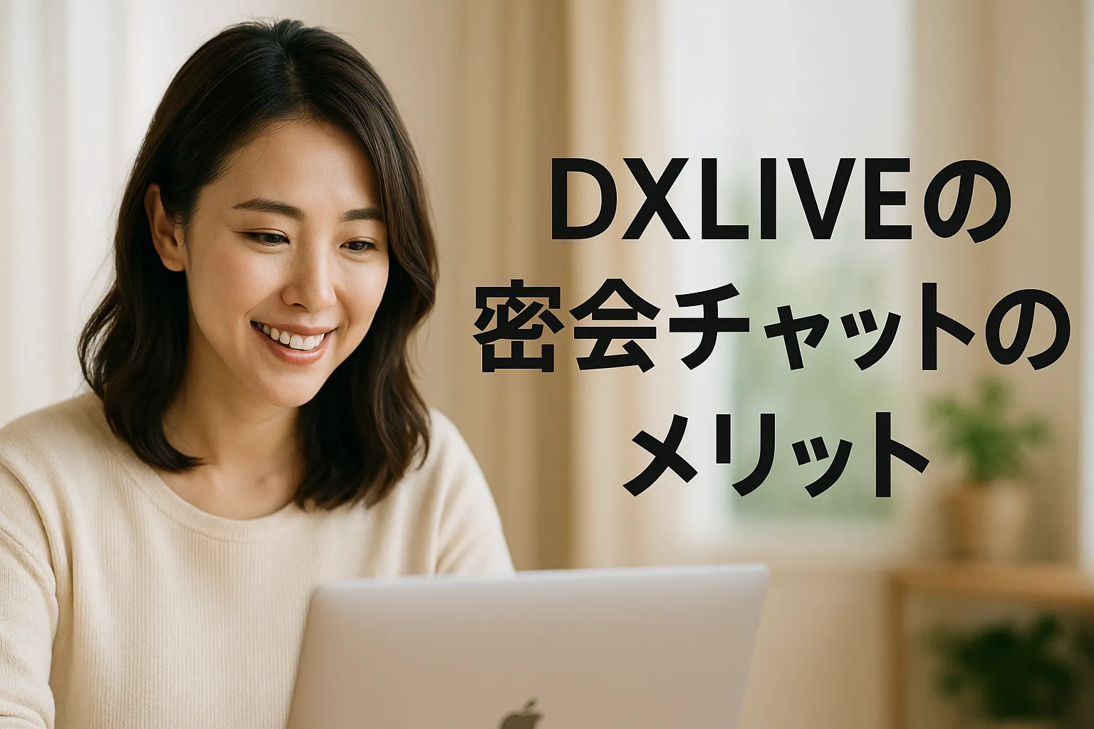 DXLIVEの密会チャットのメリット