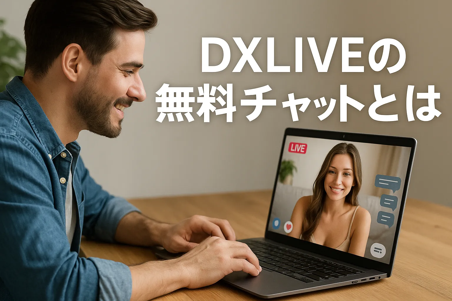 DXLIVEの無料チャットとは？