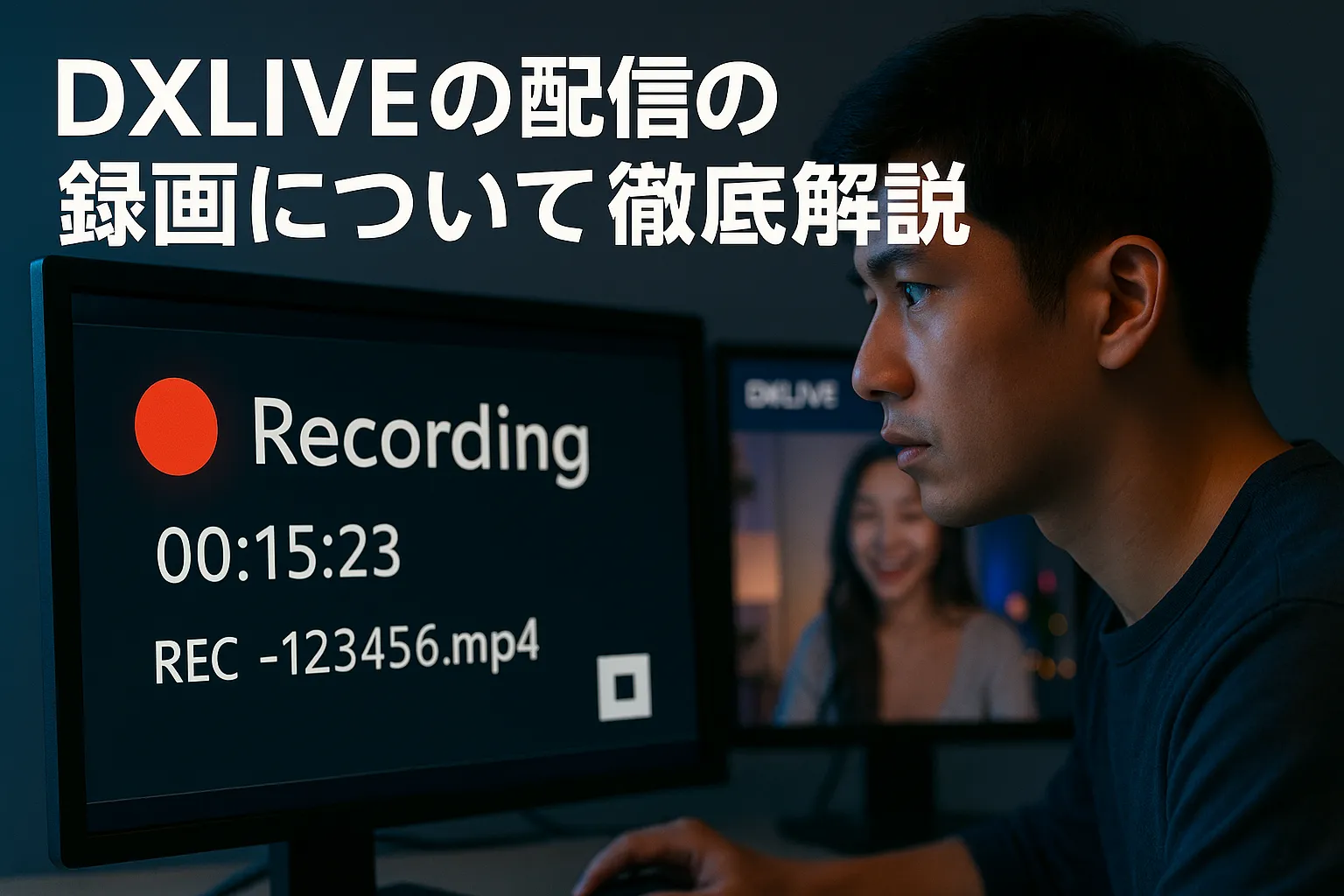 DXLIVEの配信の録画について徹底解説
