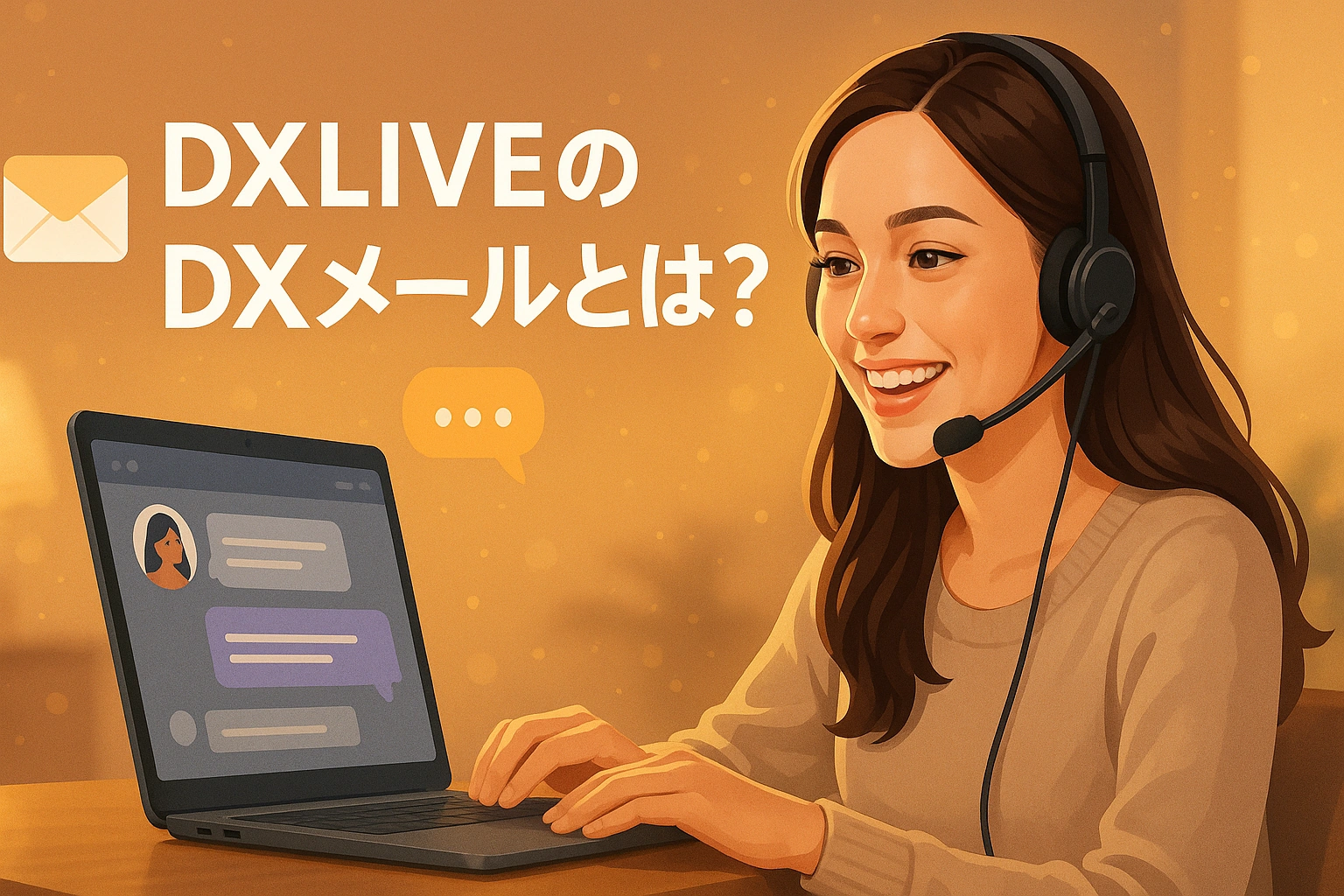 DXLIVEのDXメールとは？