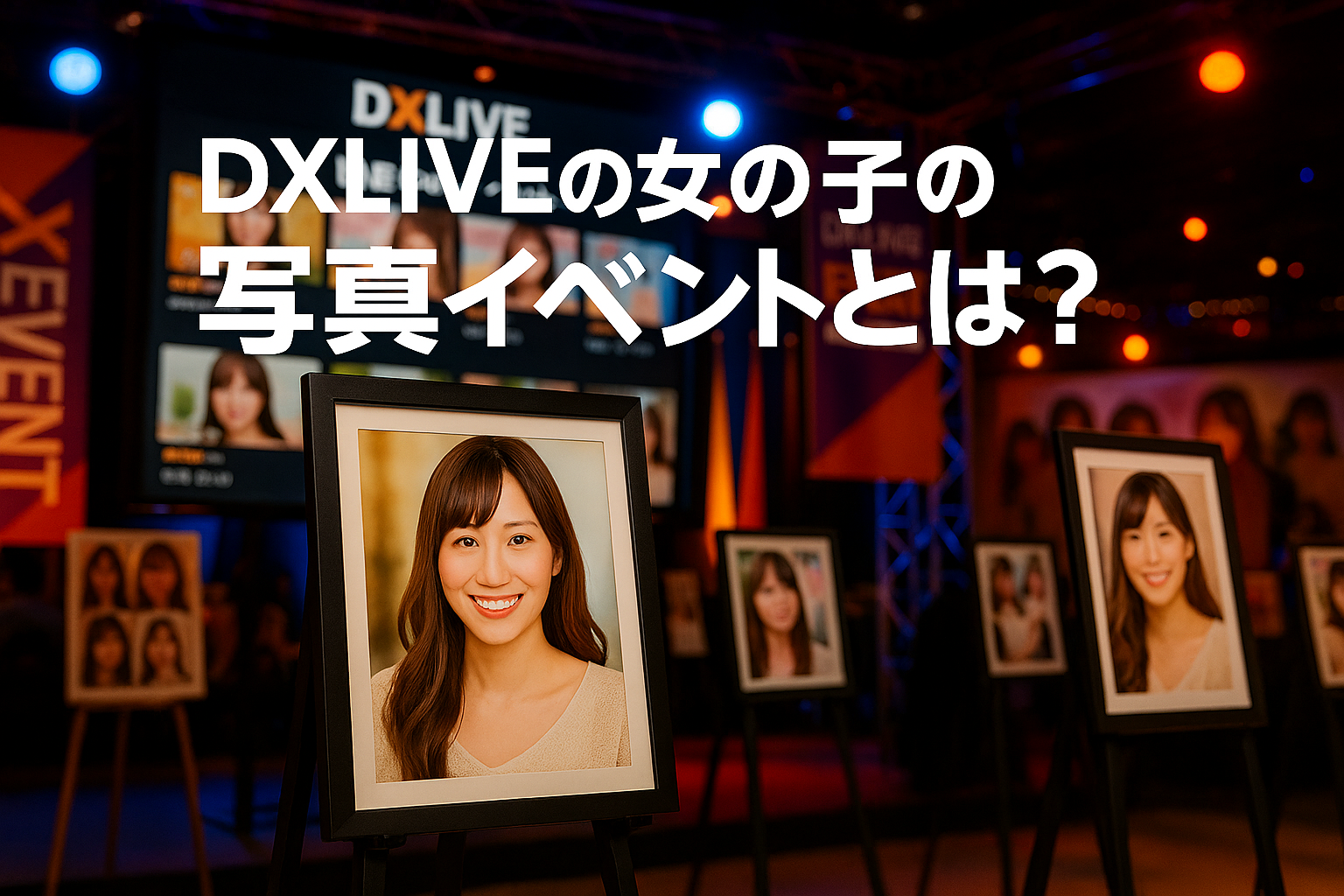 DXLIVEの女の子の写真イベントとは？