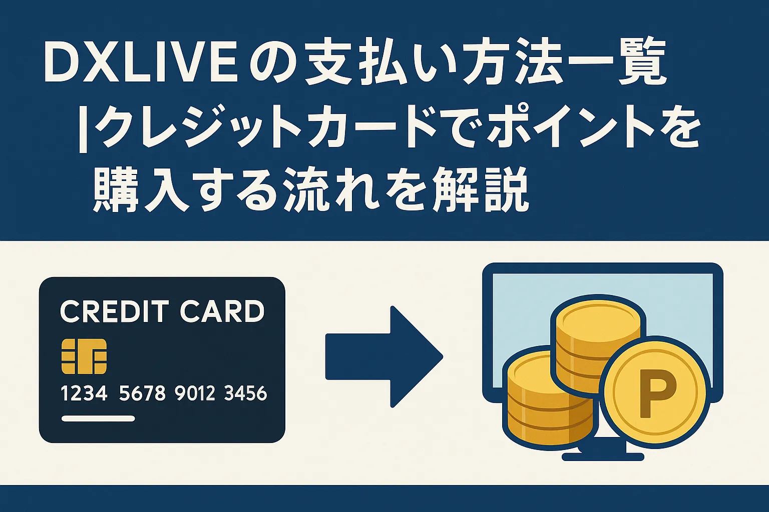 DXLIVEの支払い方法一覧｜クレジットカードでポイントを購入する流れを解説