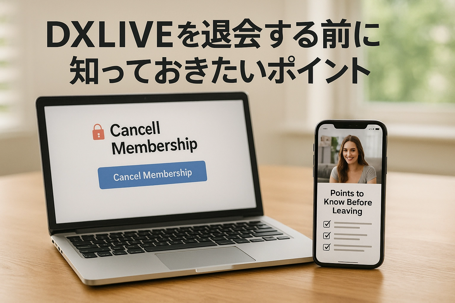 DXLIVEを退会する前に知っておきたいポイント