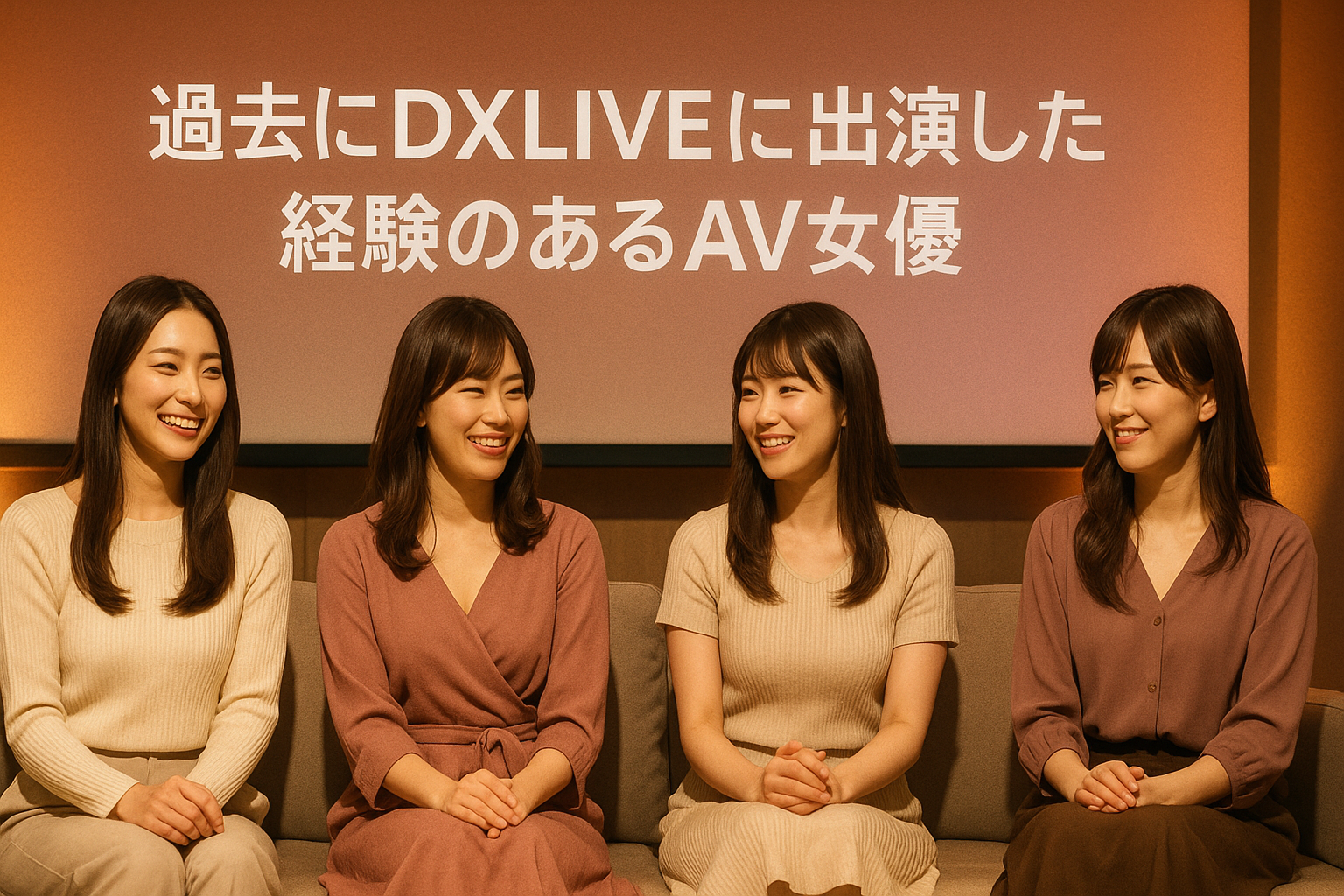 過去にDXLIVEに出演した経験のあるAV女優