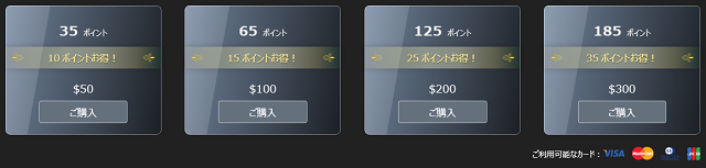 DXLIVEのチャットポイント