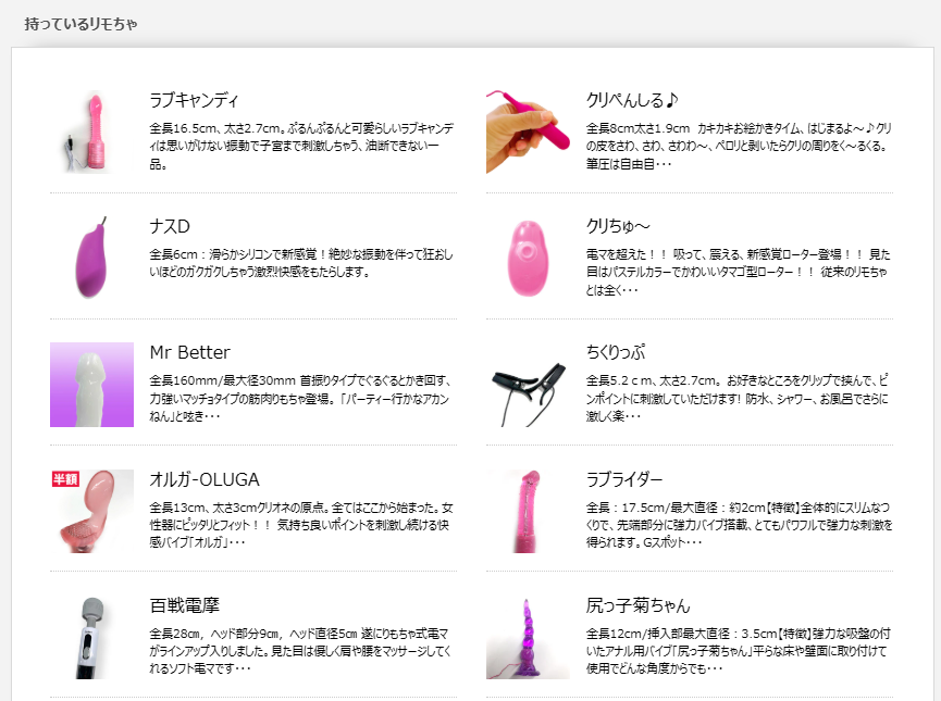 aki2023が持っているリモちゃ