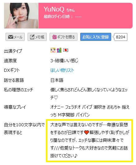 YuNoQの自己紹介